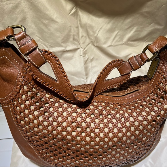 Cole Haan Bags Cole Haan Quality Grain Woven Leather Large Hobo Bag Poshmark